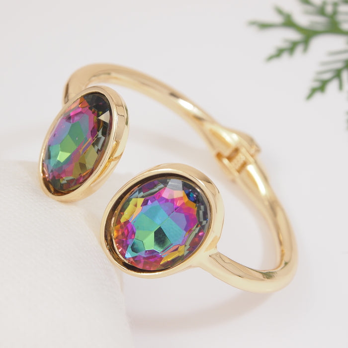 Colourful Half Adjustable Cuff Kada