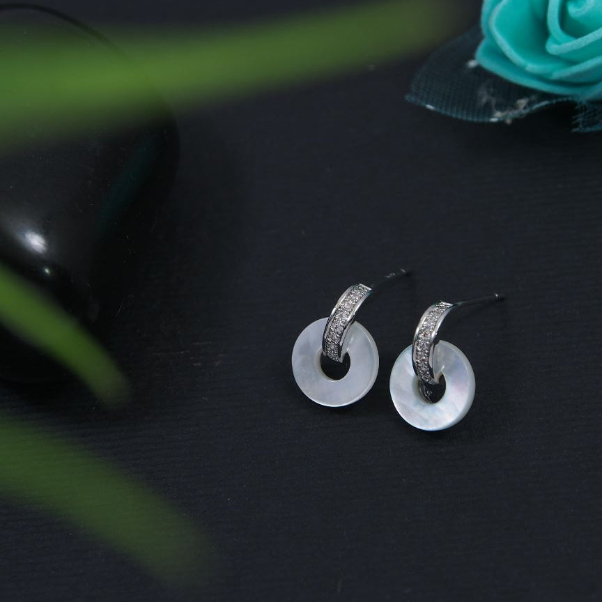 Korean Gold/Silver/Rosegold Plated Door Knocker Stud Earring