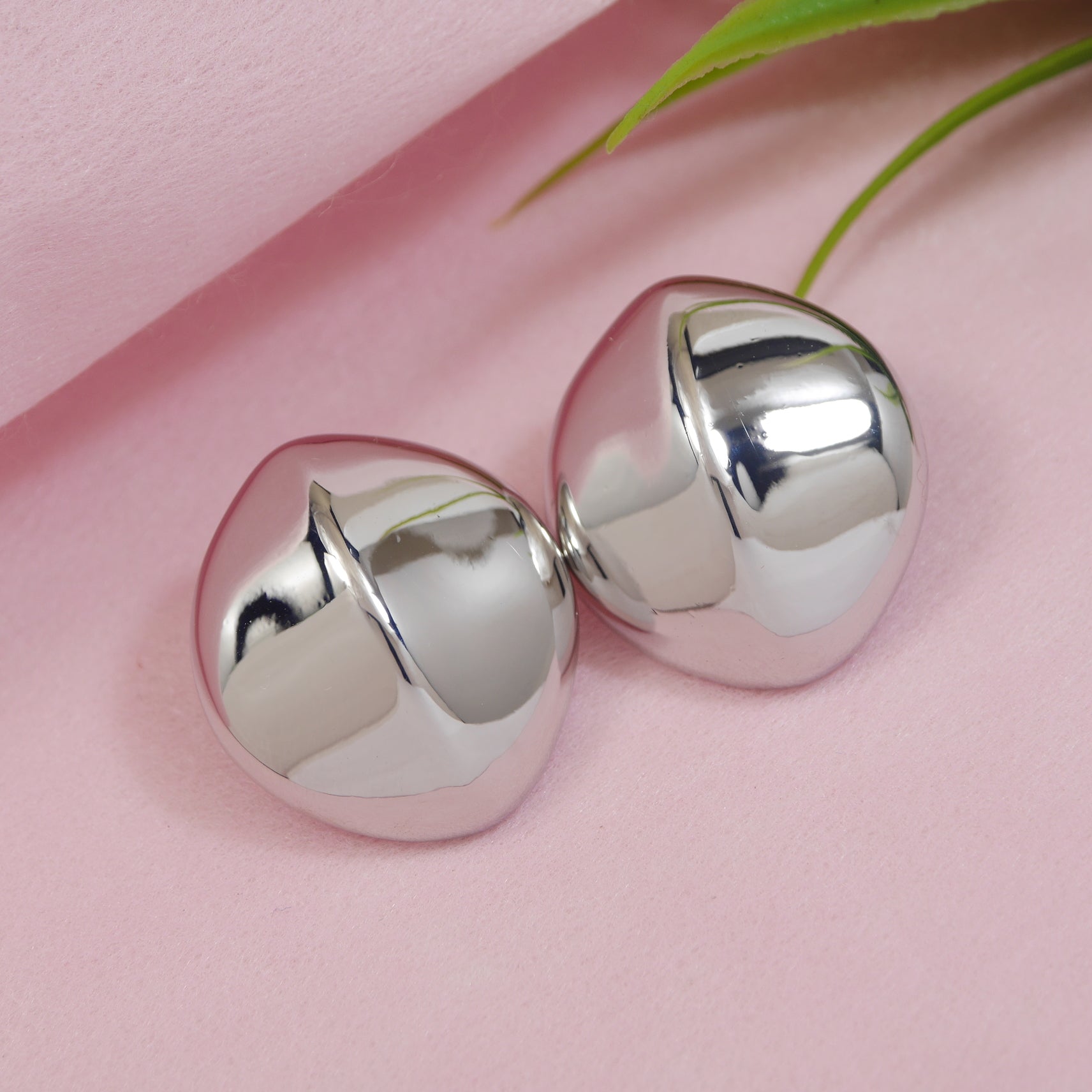 Korean Silver Plated Stud Earring