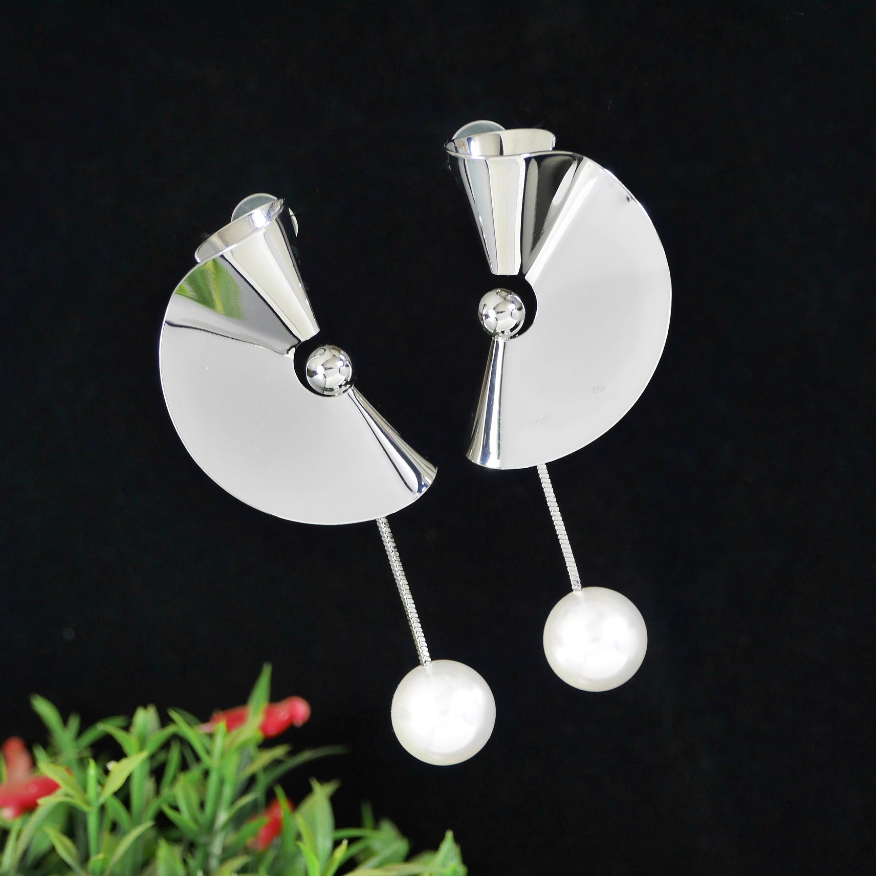Korean Silver Plated Stylish Earring
