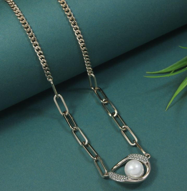 Double Layer Star Pendent Long Chain Necklace