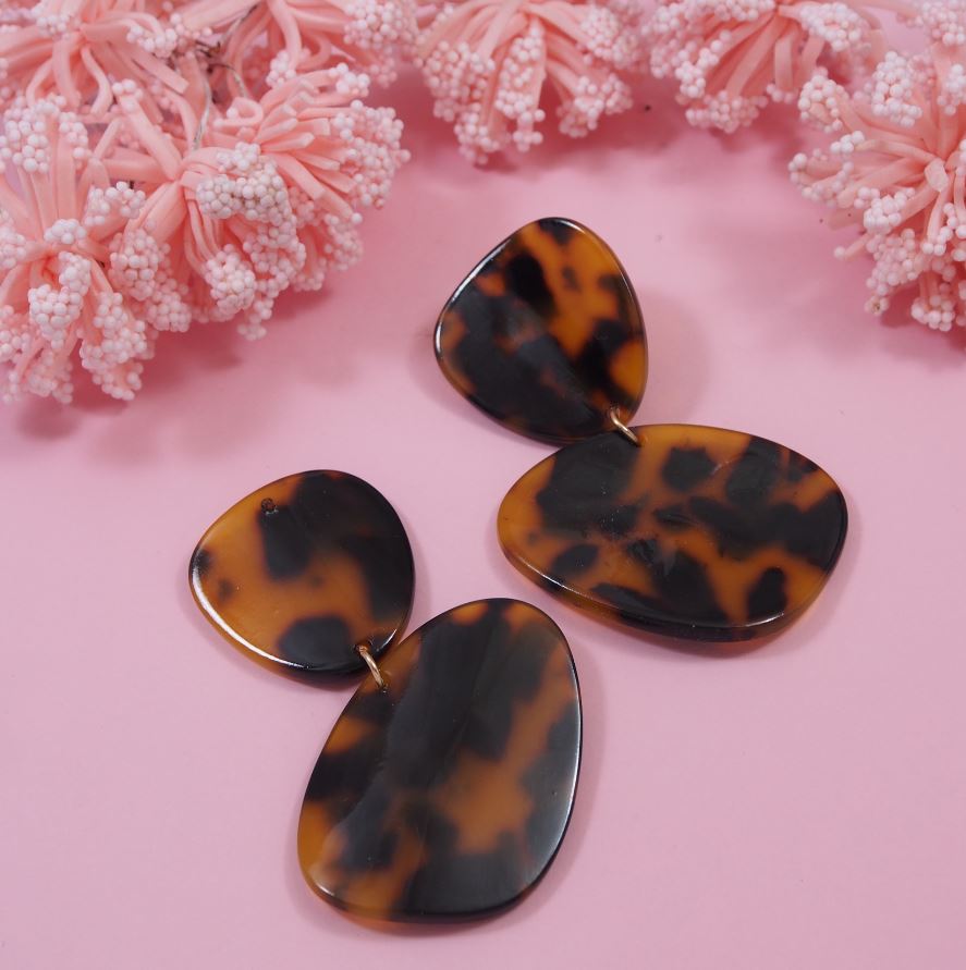 Acrylic Resin Colourful Earring