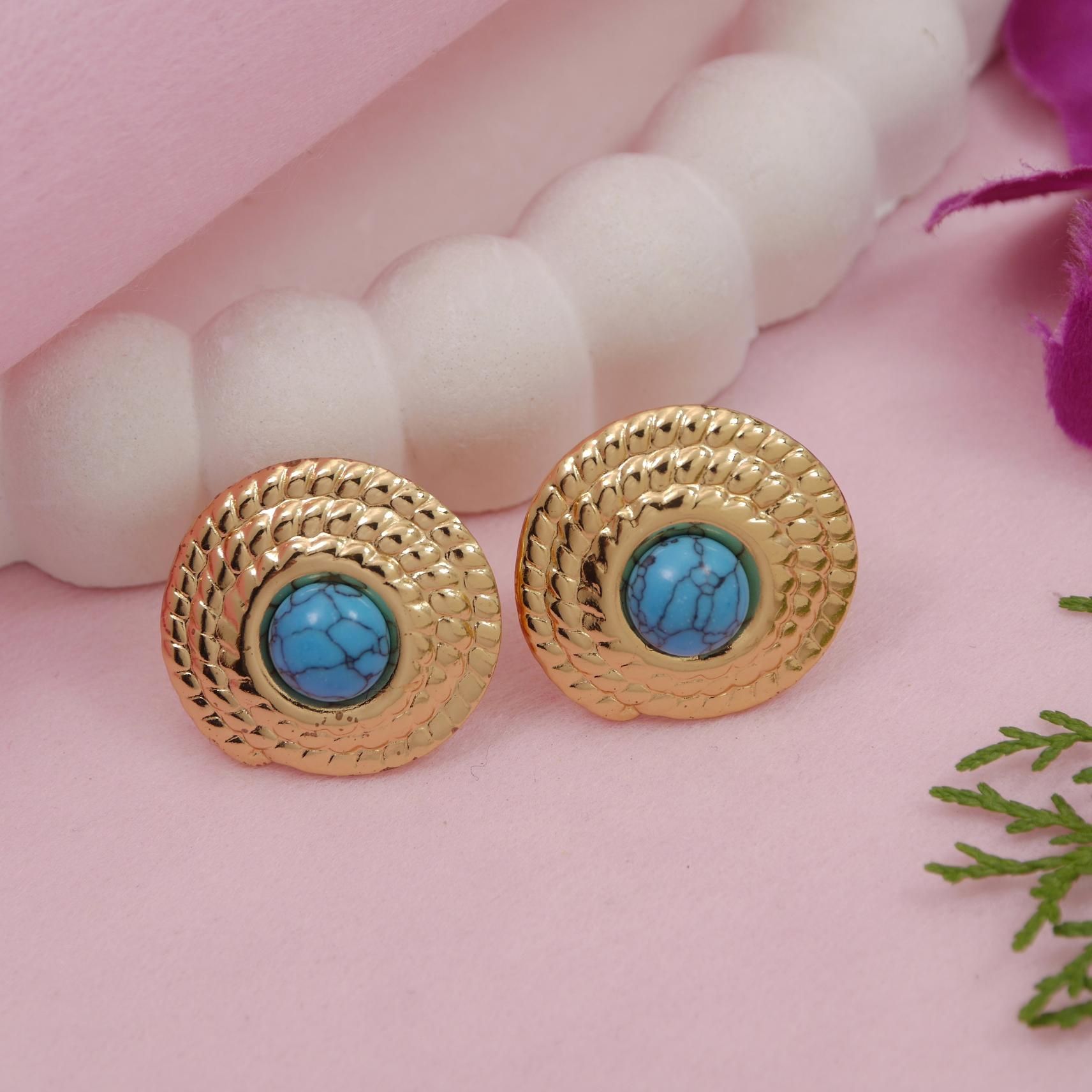 Multi Colour Western Earring