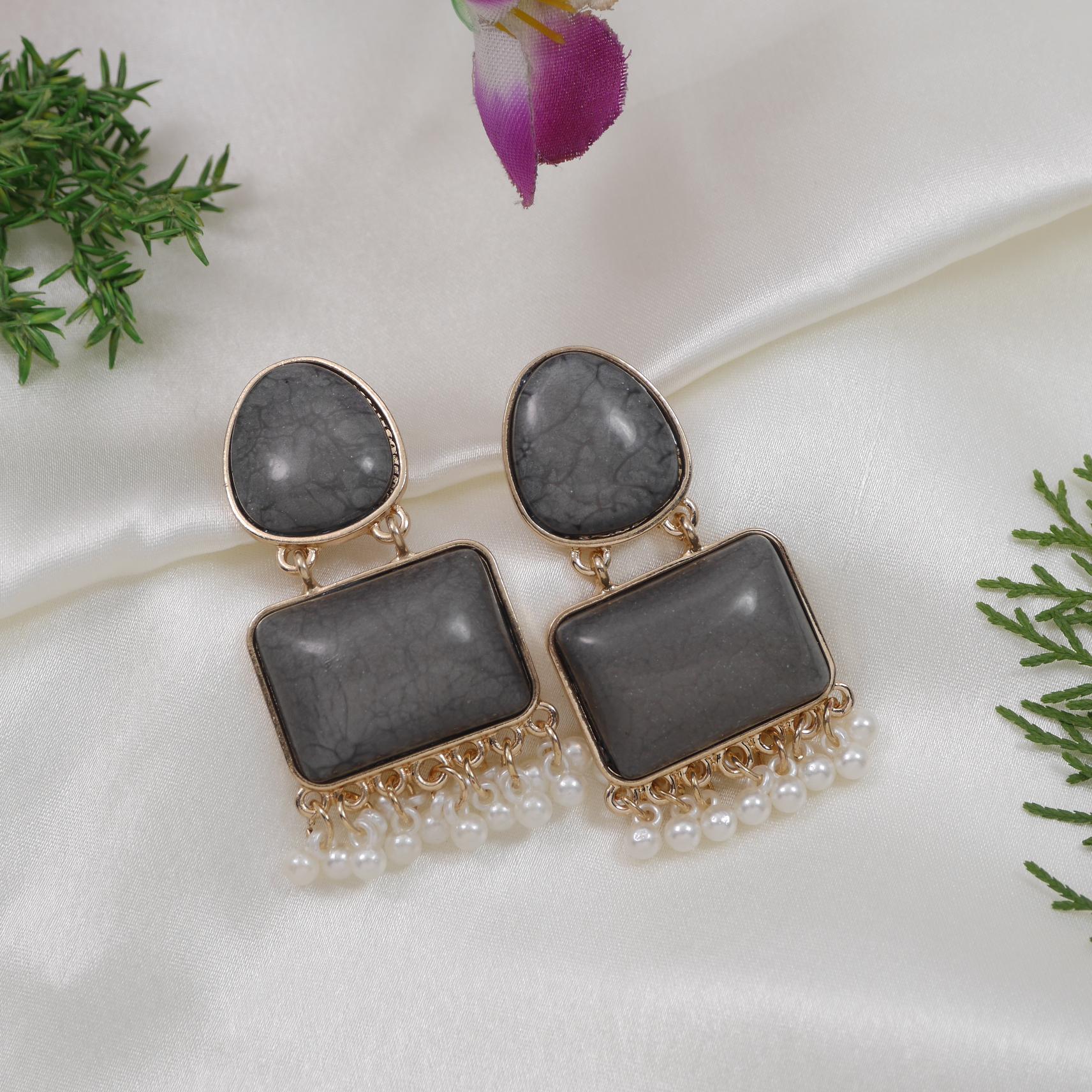 Multi Colour Western Earring