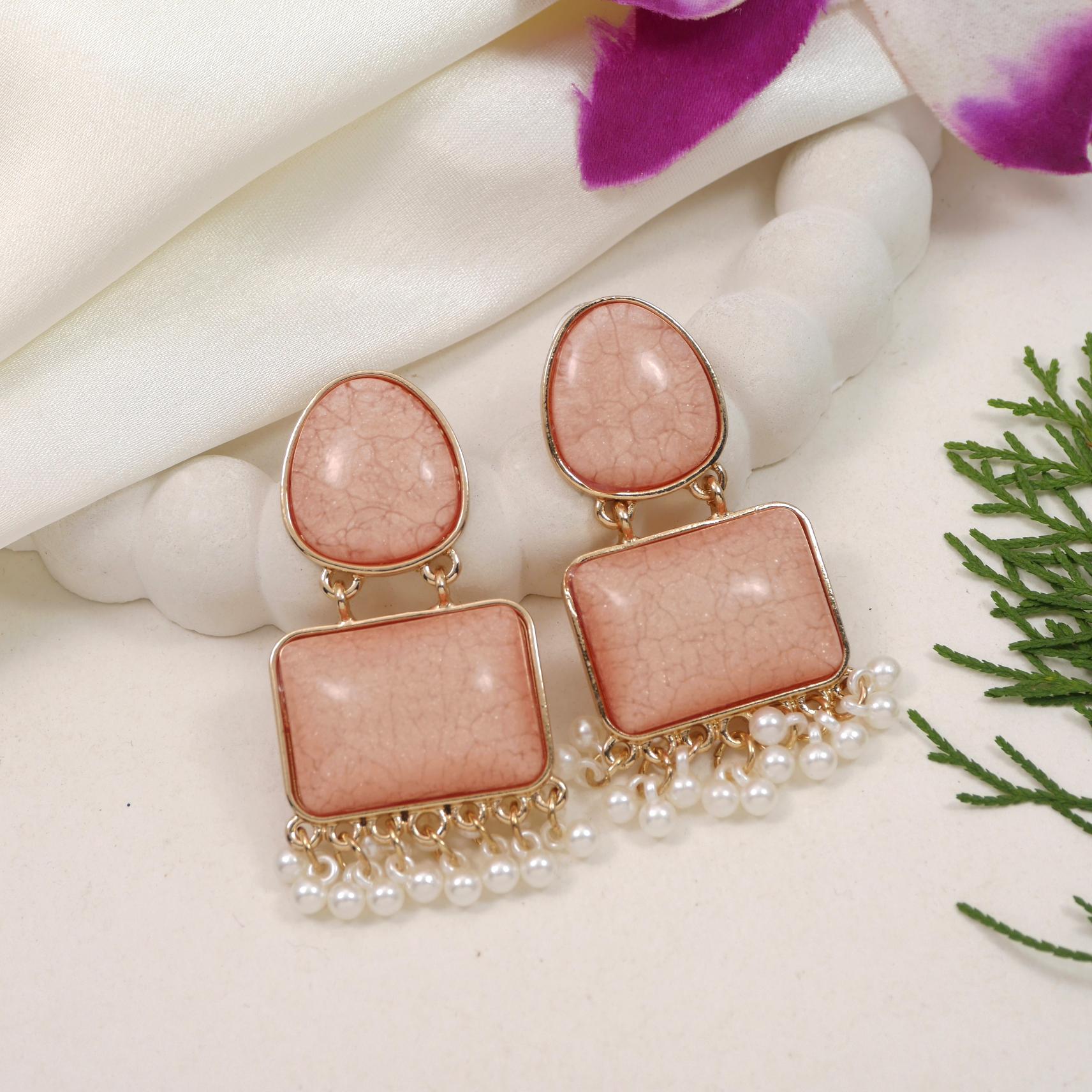 Multi Colour Western Earring