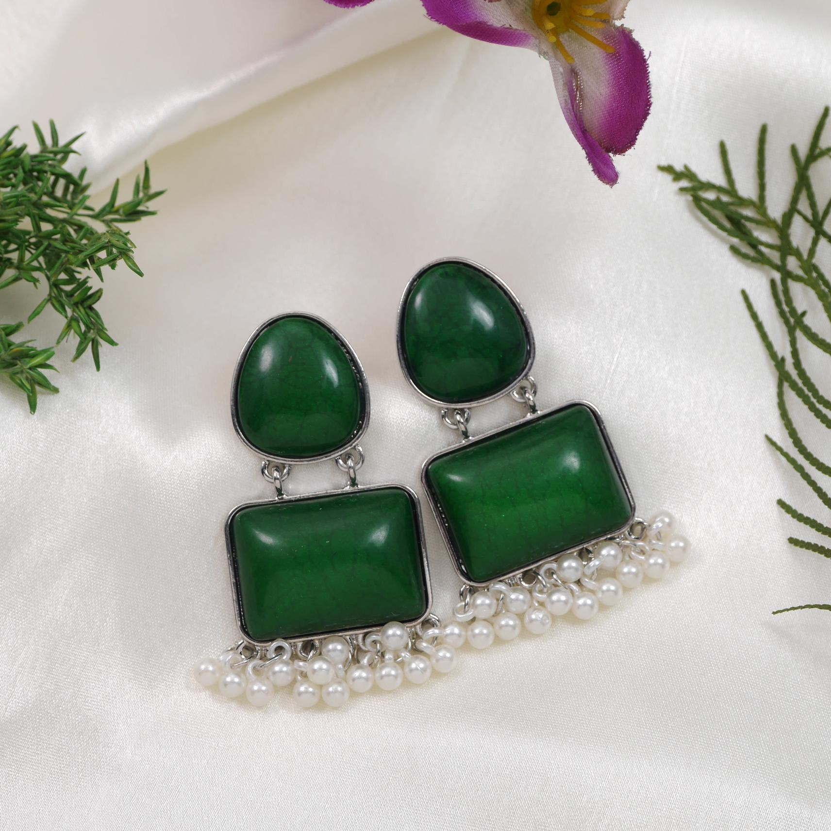 Multi Colour Western Earring